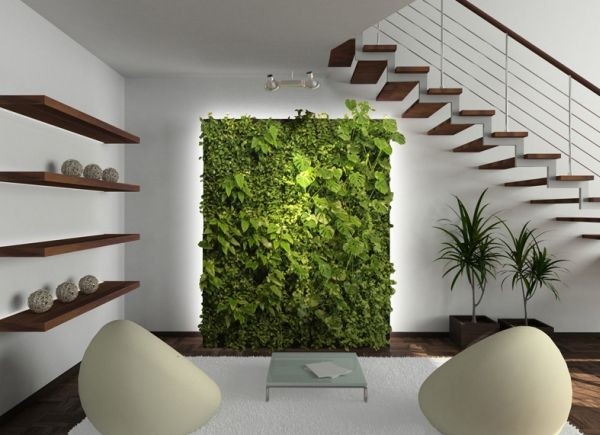 植物绿墙装饰更好提升室内办公等环境工作效率