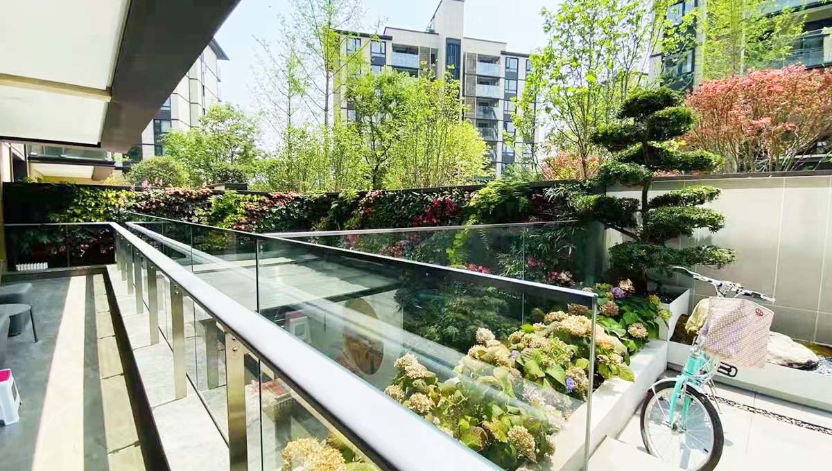 屋顶设计露台花园让城市自然链接得以和谐延伸